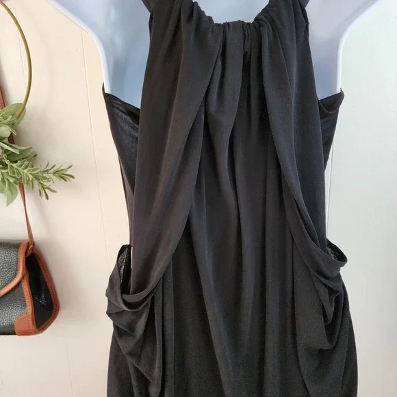 Prada Scoop Neck Knee-Length Dress Size XS
